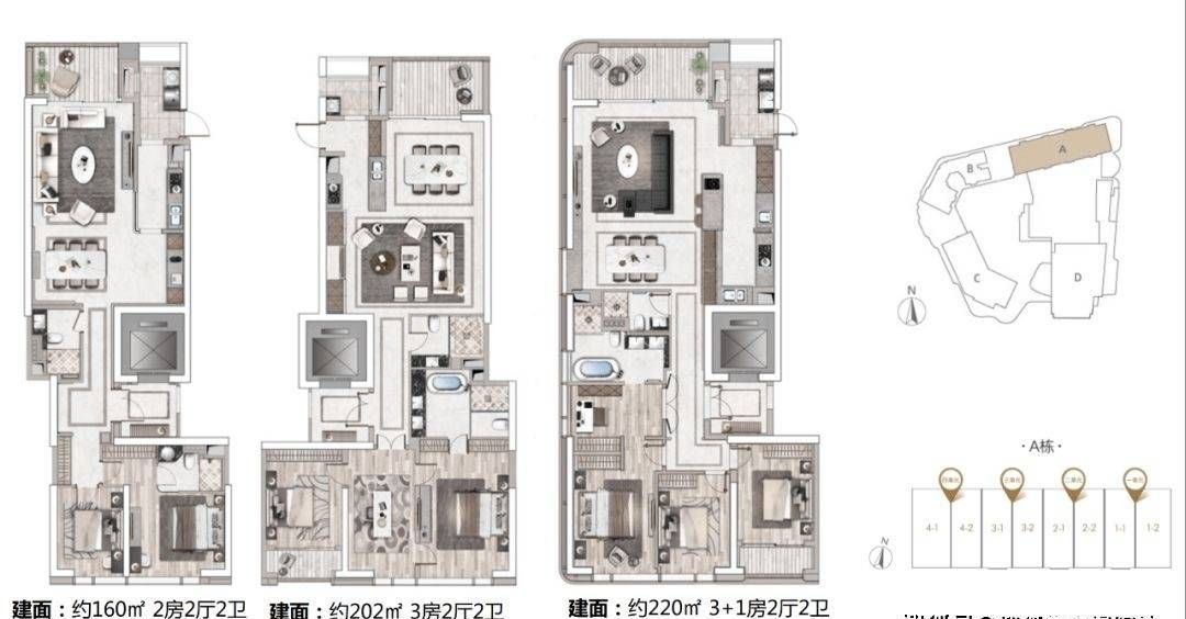 岁宝壹品户型图（深圳福田）岁宝壹品价格-最新优惠折扣-学校(图13)