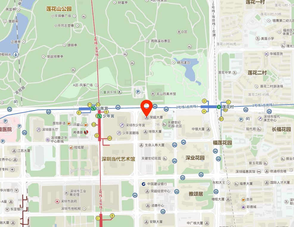 深圳荣超大厦租金多少，办公环境怎么样？(图7)